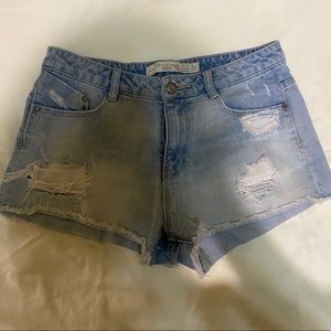 ripped shorts